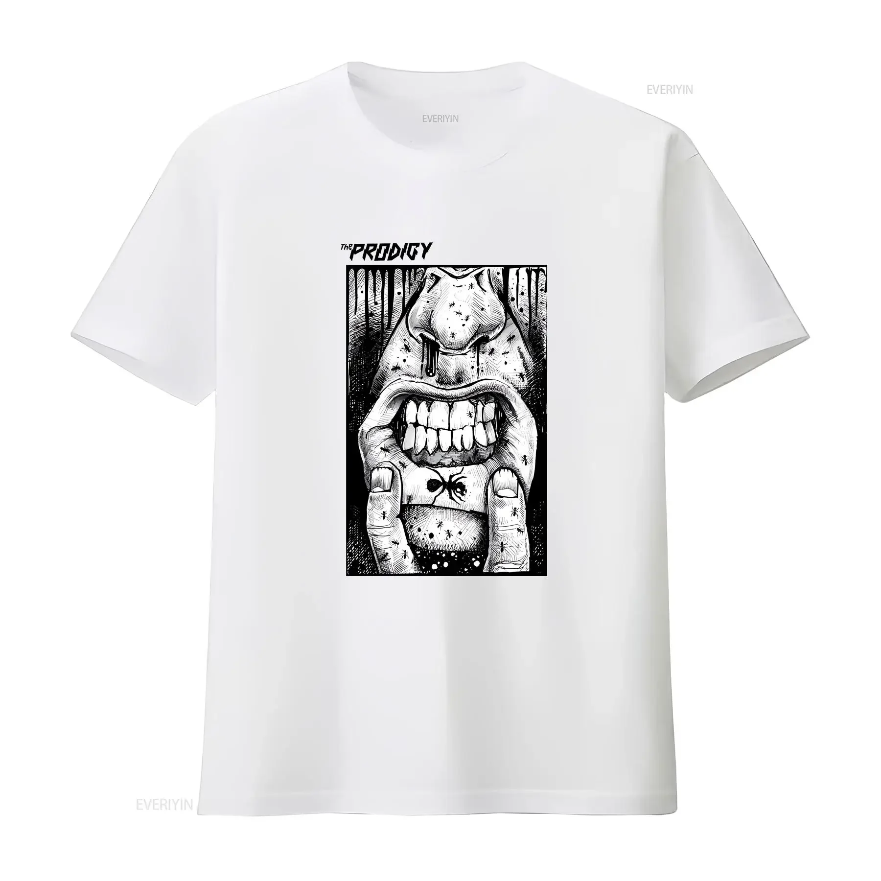 2016 The Prodigy Band Tour  For Fan T shirt GC1303 vintage Washed homme Versatile fashion Breathable Stretched streetwear