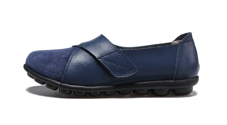 Frau Schuhe Weiche Leder Low Heels Schuhe frauen Elegante Wohnungen 2025, Casual Flache Schuhe Frauen Schuhe Neue Müßiggänger Zapatos mujer – Detail 31