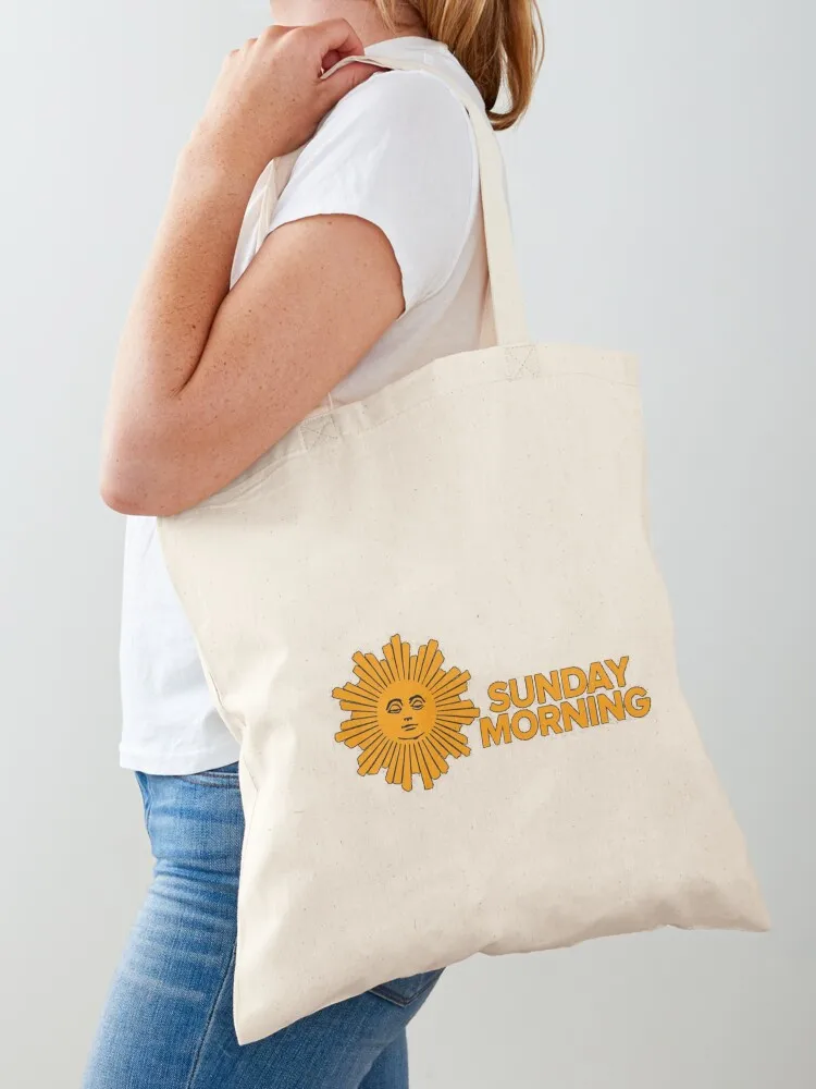 

sunday morning Tote Bag tote bag screen Beach bag Canvas women