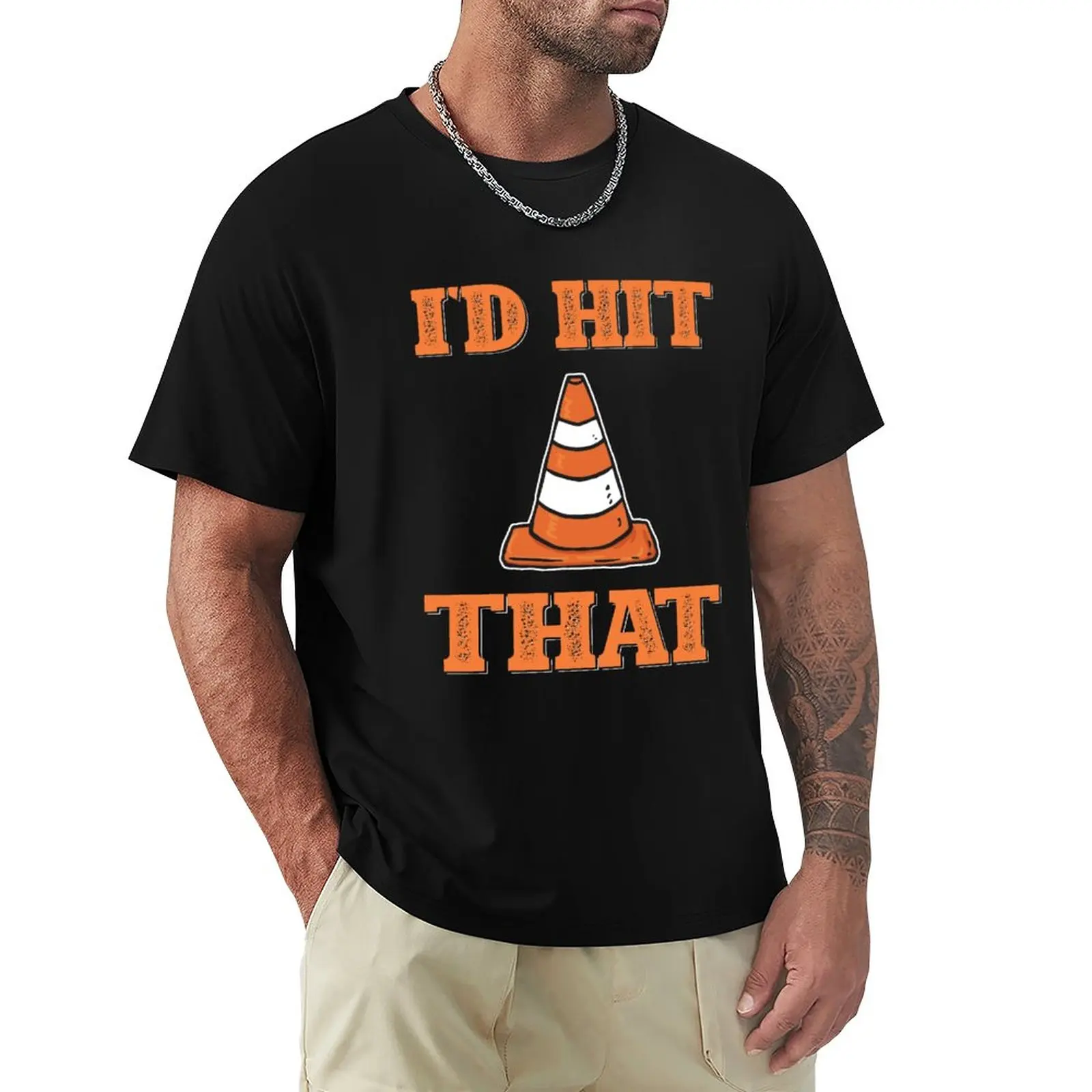 

I'D Hit That Funny Autocross T-Shirt vintage clothes tees heavyweights mens graphic t-shirts anime