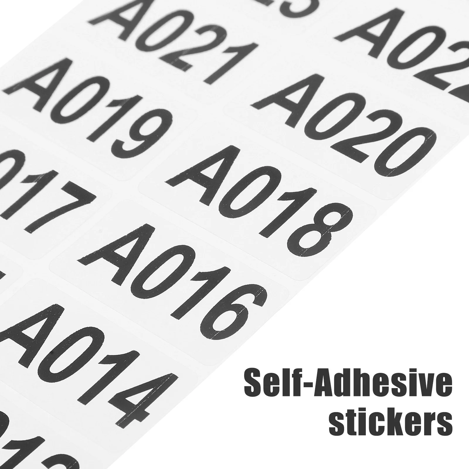 

1 Roll Numbered Stickers -A999 Inventory Number Labels Sequential Adhesive Decals For Tracking