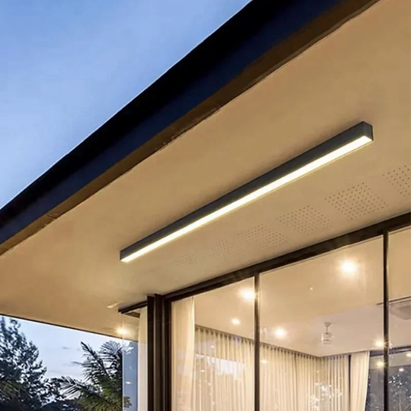 Moderne LED Streifen Deckenleuchten Gang Balkon Schlafzimmer Esszimmer Wohnzimmer Garderobe Minimalistische Led-deckenleuchte Innendekoration