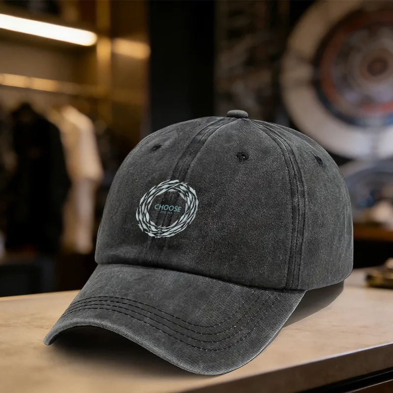Abstract-Geometric-Print-Vintage-Washed-Baseball-Cap-Unisex-Adjustable-Cotton-Hat-for-Daily-Beach-Casual-Wear