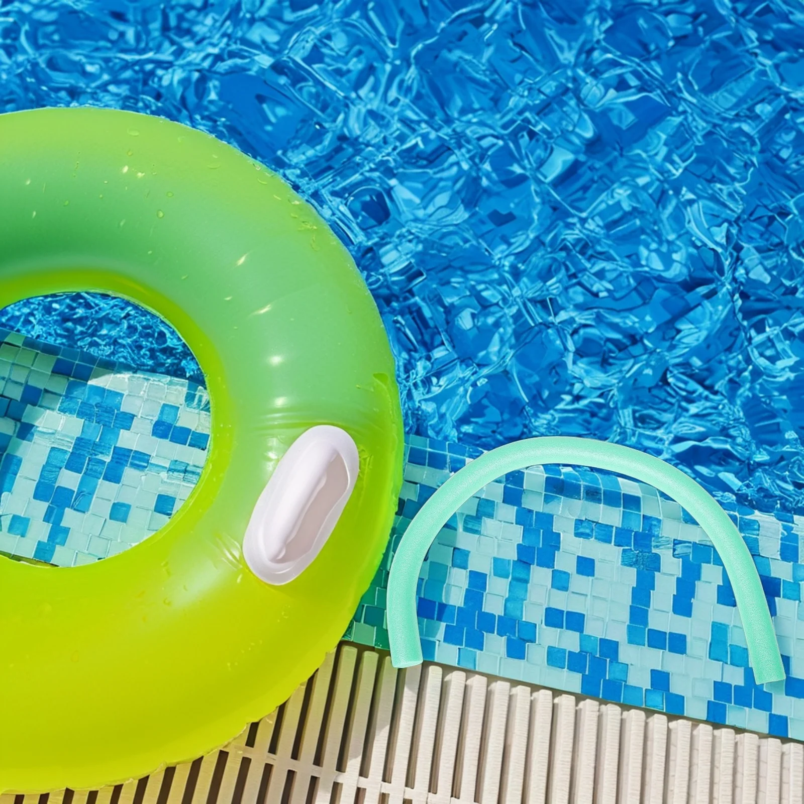 

Foam Noodle Kids Swimming Pool Toys Large Buoyancy Rod Water Floating Sticks Pool Stick White Foam Sticks Aid Beginner Tool Swim
