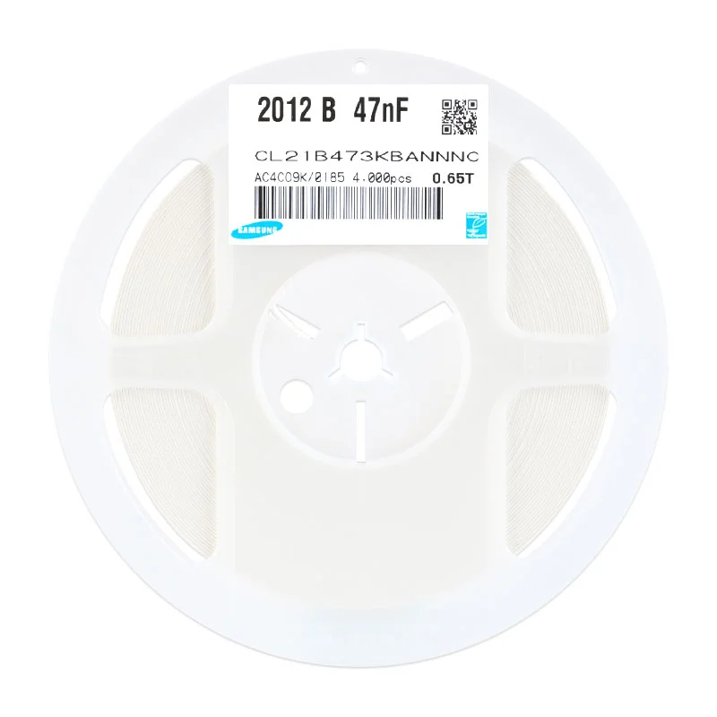 

1 plate of 4000 pieces 0805 SMD capacitor 50V 47NF ±10% X7R CL21B473KBANNNC