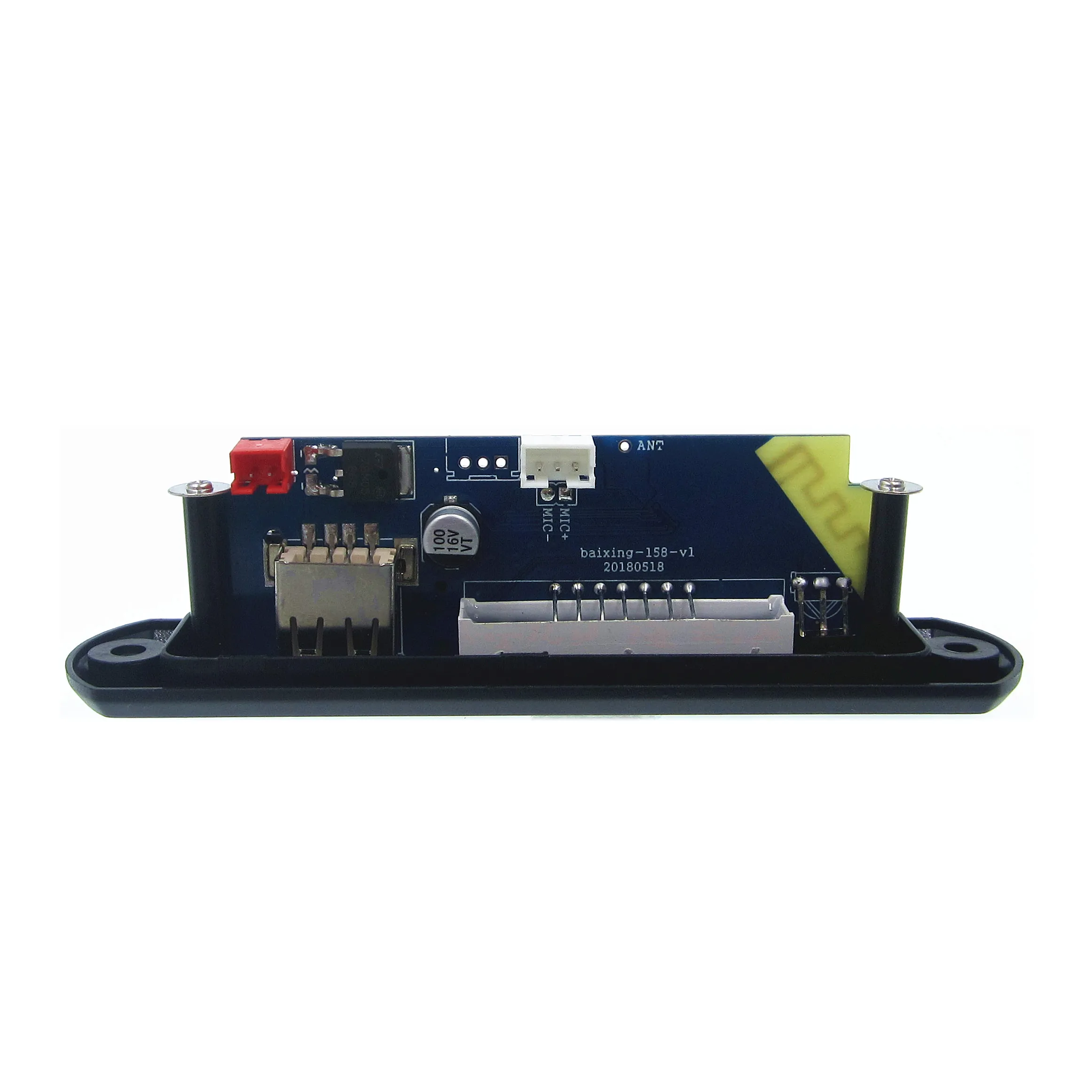 Módulo de placa de decodificación MP3 Bluetooth con ranura para tarjeta SD/USB/FM/módulo de placa de decodificación remota