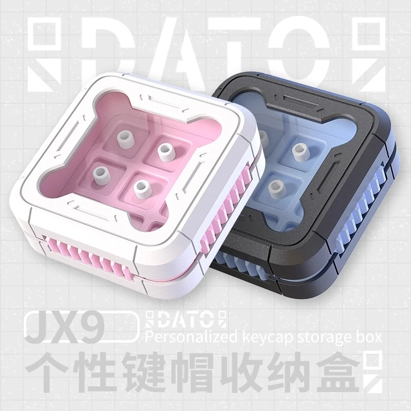 

Keycap Storage Box Dustproof Magnetic Absorption Keycap Customization Display Keycap 3D Printing Creative Multi-color Gift