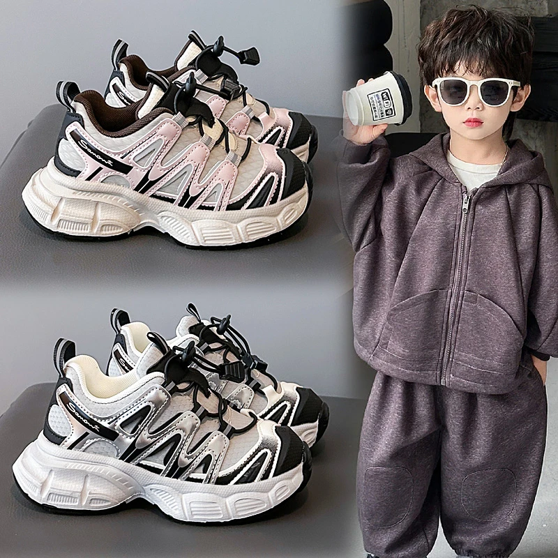 

2025 НОВЫЕ хит продаж, модные весенние новые детские кроссовки, дышащие школьные кроссовки, спортивная обувь для скалолазания на открытом воздухе