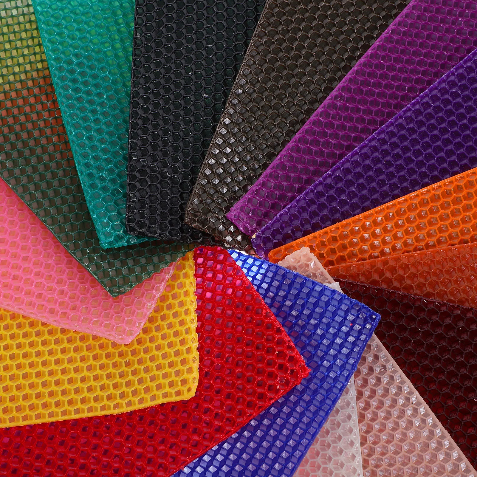 مجموعة واحدة من أوراق شمع العسل، حرق نظيف، الحد الأدنى من الدخان، رائعة لصياغة الشموع المستدقة، الإضاءة الزخرفية، مهرجان عيد الميلاد #6