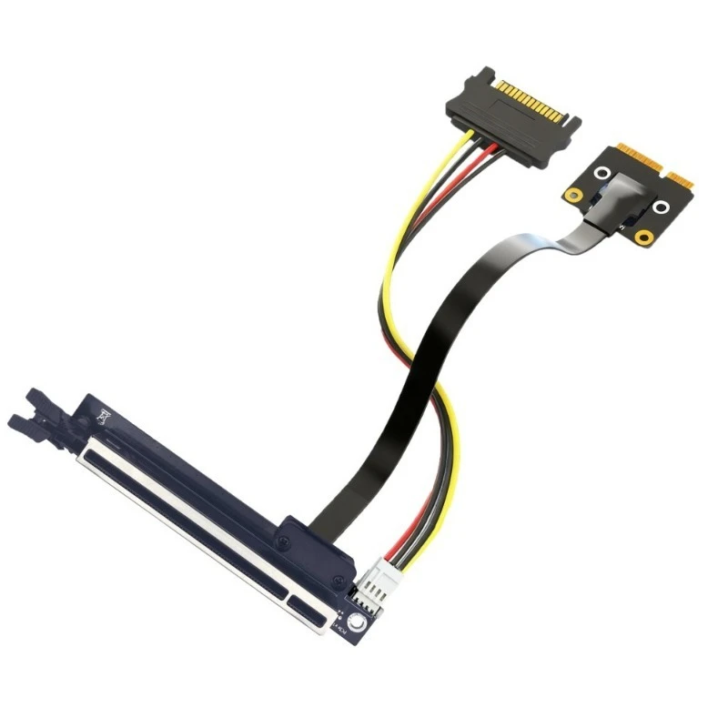 For Sound Card Network Interface Card Adapter Cable PCIE3.0 To MiniPCI-E Notebook Extension Cable 1X Cable External Cable