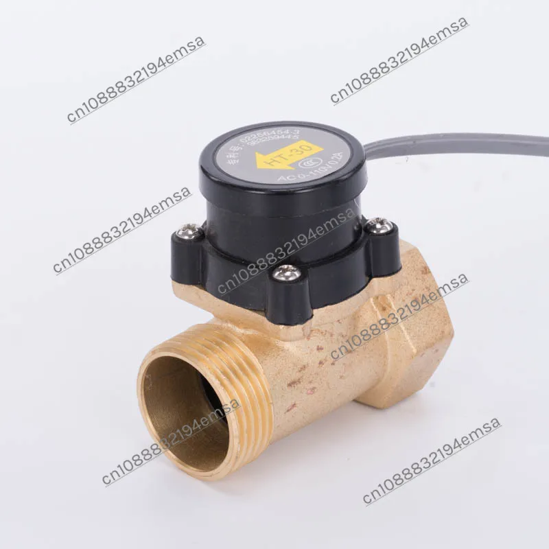 مفتاح تدفق مضخة معززة ، ملحقات مضخة المياه الإلكترونية ، مستشعر إشارة النحاس النقي ، 24 فولت ، 1 بوصة