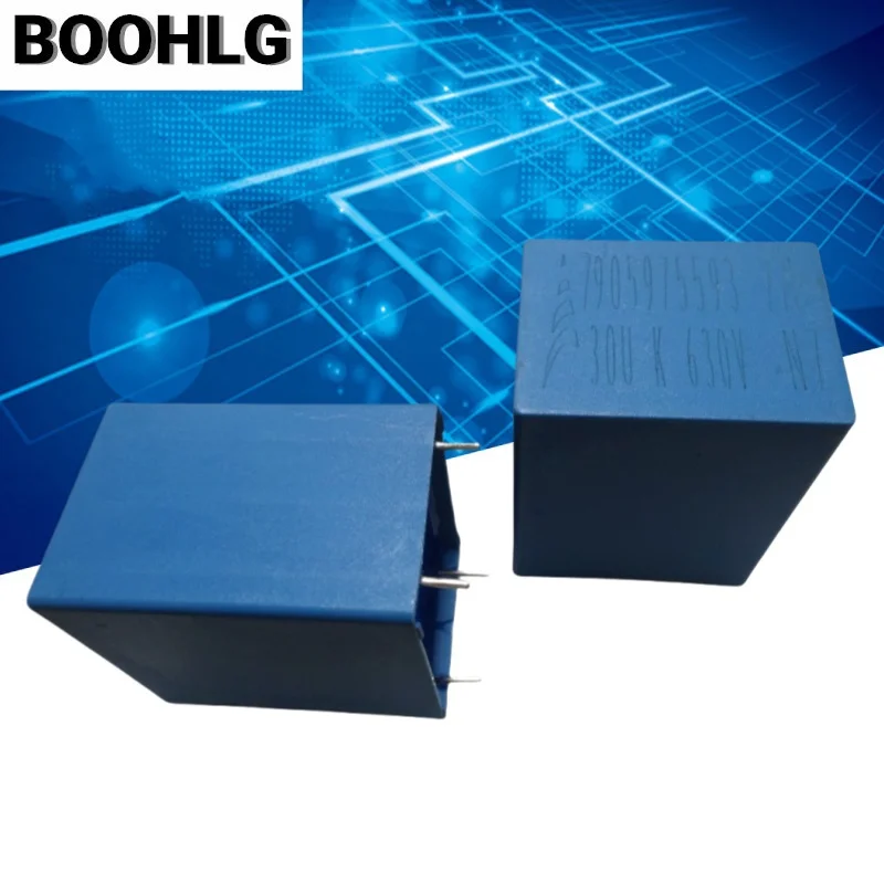 

1 шт. EPCOS 30 мкФ 630 В 306 абсорбирующий пленочный конденсатор B32776P6306K