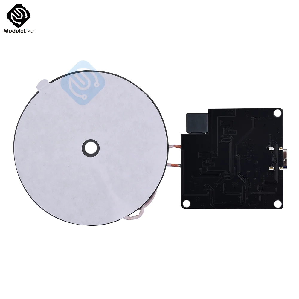 Imagem -06 - Módulo de Carregador sem Fio Invisível 13 mm Placa-mãe de Carregamento sem Fio de Longa Distância Faça Você Mesmo Carregador sem Fio Bobina qi Novo