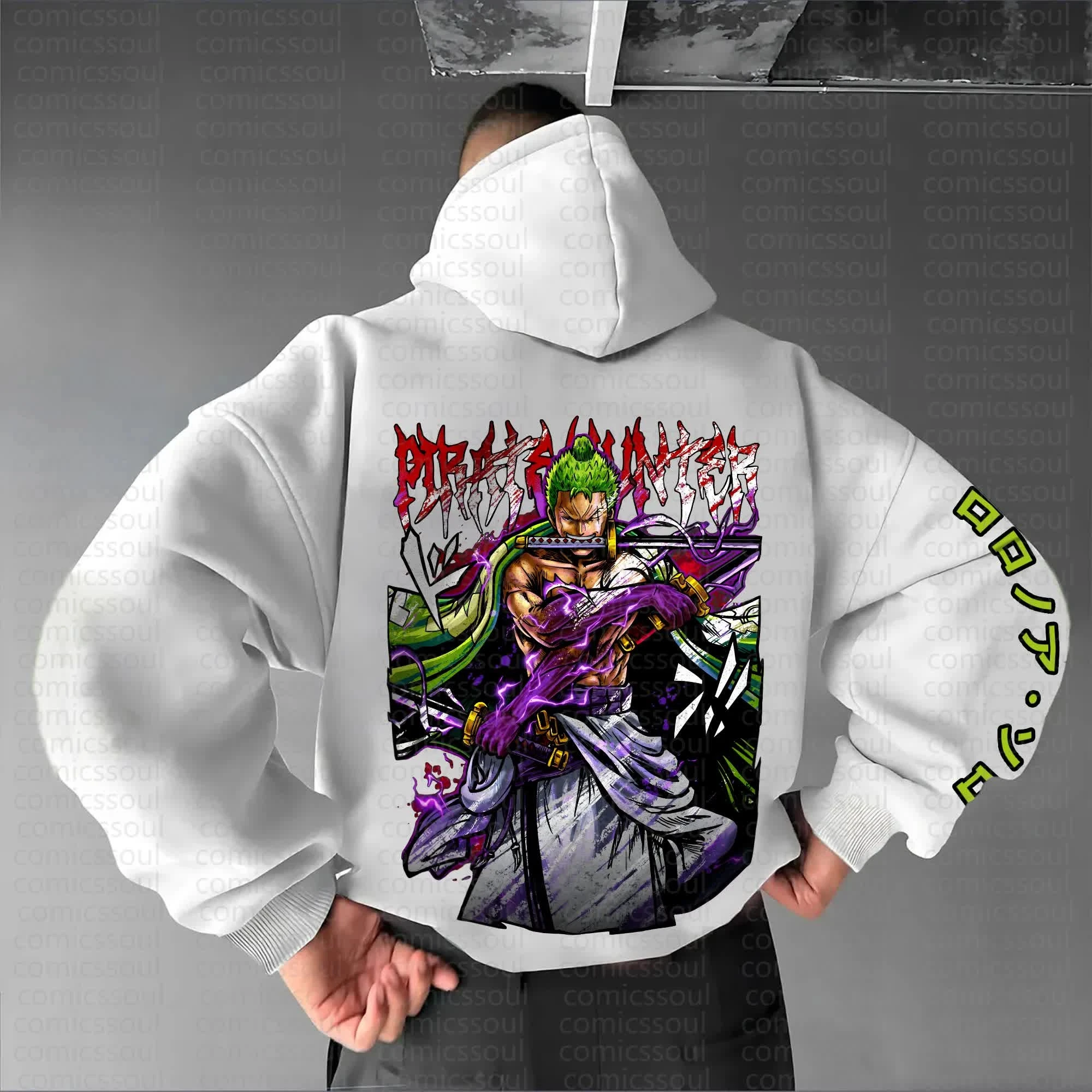 Uma peça nami hoodie das mulheres dos homens outono inverno solto casual streetwear correndo de fitness branco anime moletom com impressão laranja