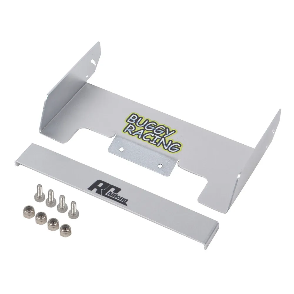 Aluminum Wing Set Body Rear Spoiler for Tamiya TT-02B DF-02 DT-02 1:10 RC Buggy