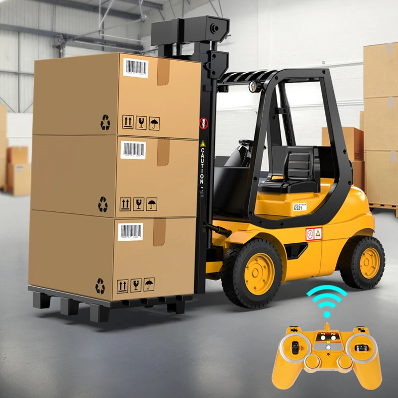 

Double E Rc Car Toys for Boy Remote Control Forklift Big Size Enginner Vehicle Car Model Electric Toy Car Construction Vehicle