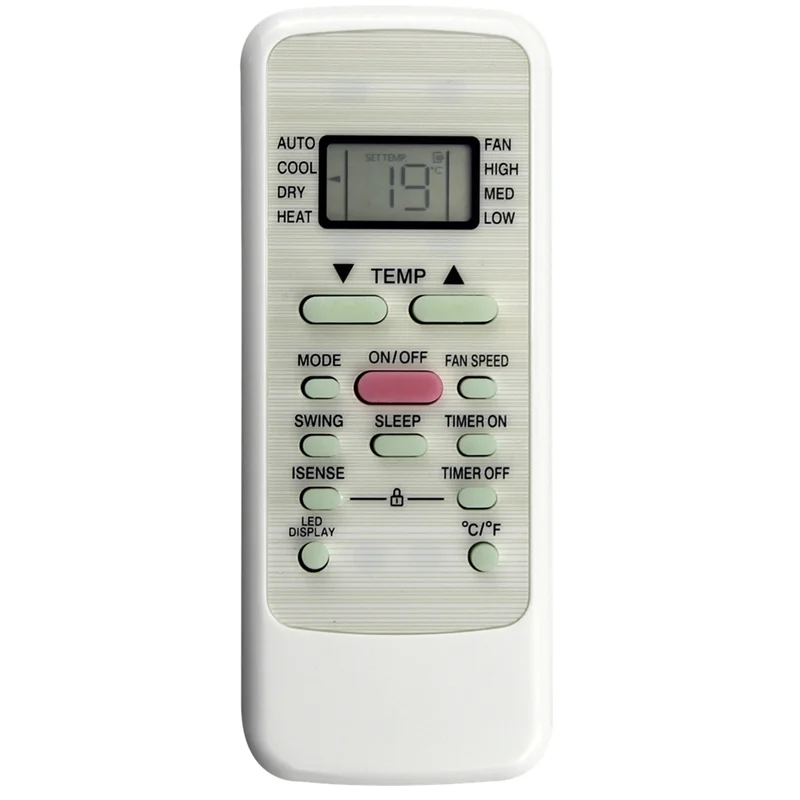 N93R Replace RG51F2(2)/EFU1 A/C Remote Control For Midea Air Conditioner RG51F2(2)/EFU1 Remote Control