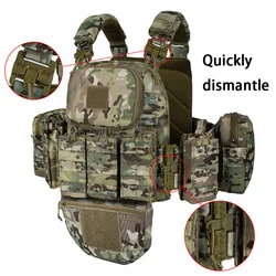 Quick-release training vest training vest molle multifunctional outdoor vest equipment