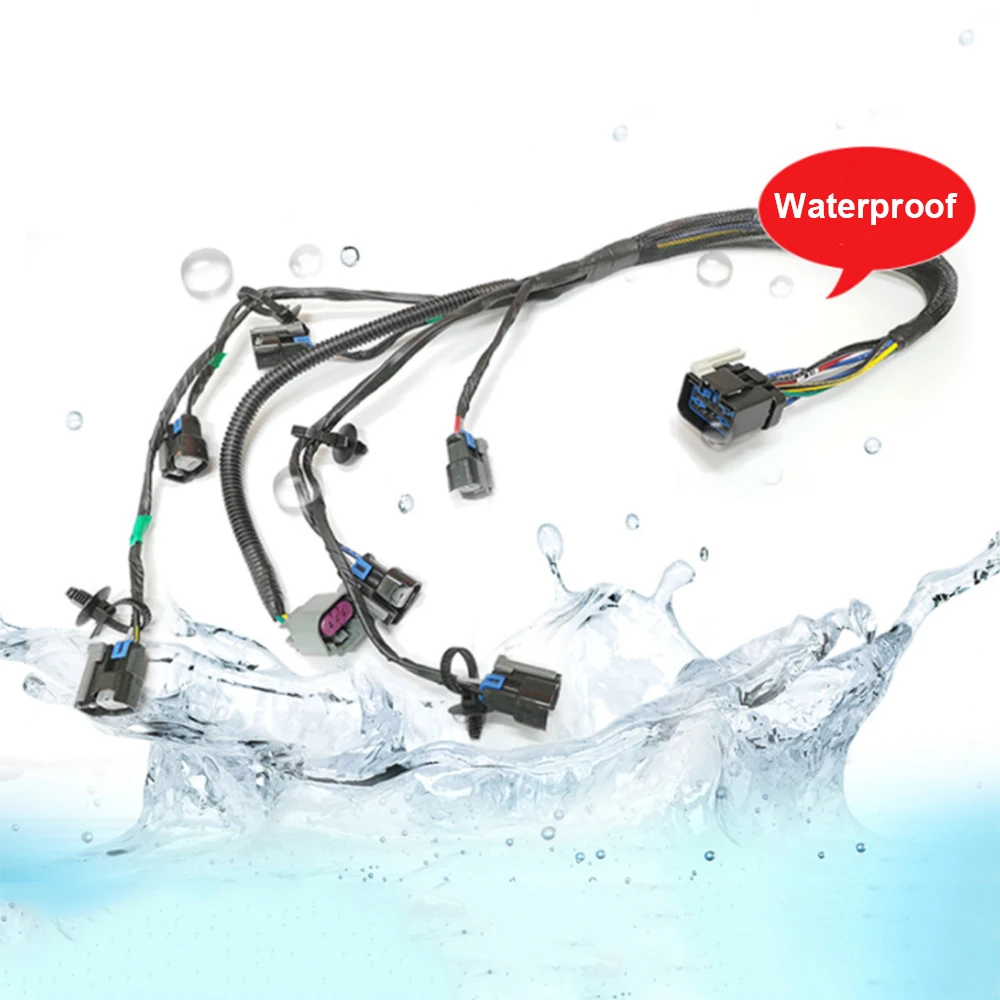 1set Fuel Injector Connector Wiring Harness For Chrysler Town & Country Voyager Dodge Caravan Car Engine Parts Fuel System