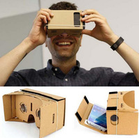 Portable Virtual Reality Glasses Google Cardboard Glasses 3D VR Glasses Movies for iPhone  SmartPhones Headset For Xiaomi