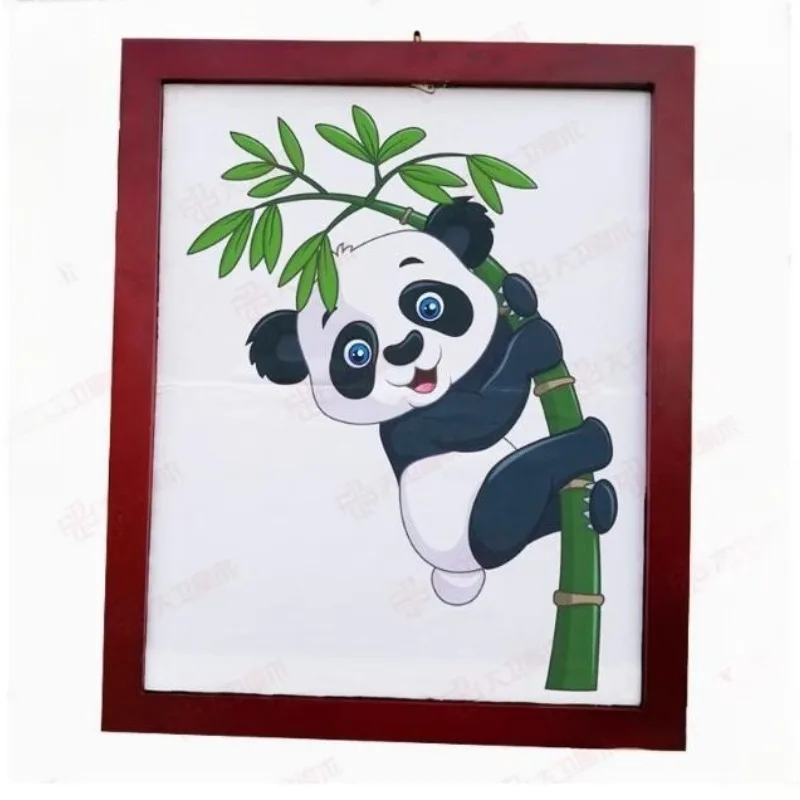 Panda Frame Magic Tricks Plush Panda Toy Appearing From Board Magia Magician Stage Party Gimmick Props Illusions Mentalism