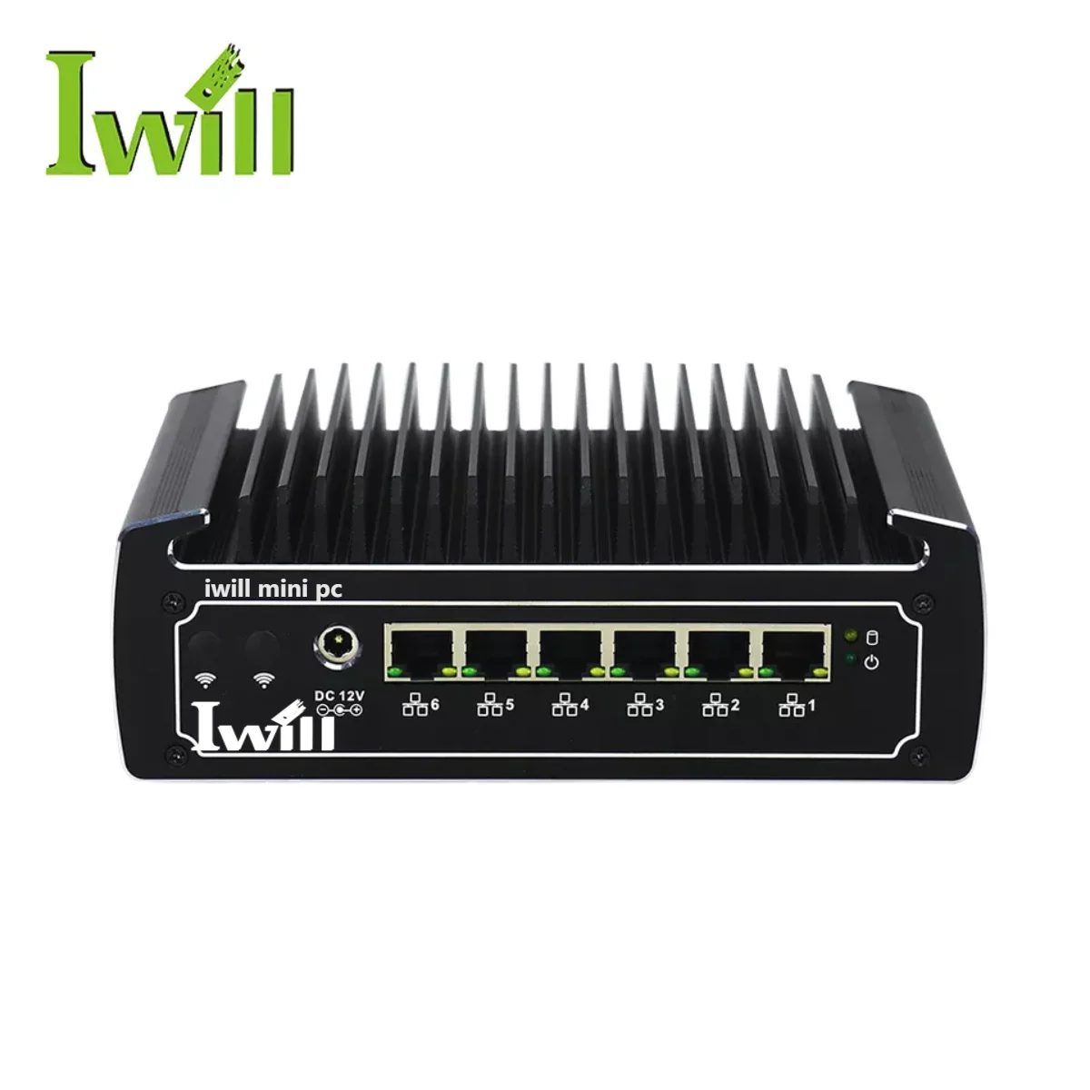 

Fanless Intel Core i5 8250U quad core 8 threads micro pc mini computer nano itx pfsense firewall router with 6 RJ45 1000M LAN