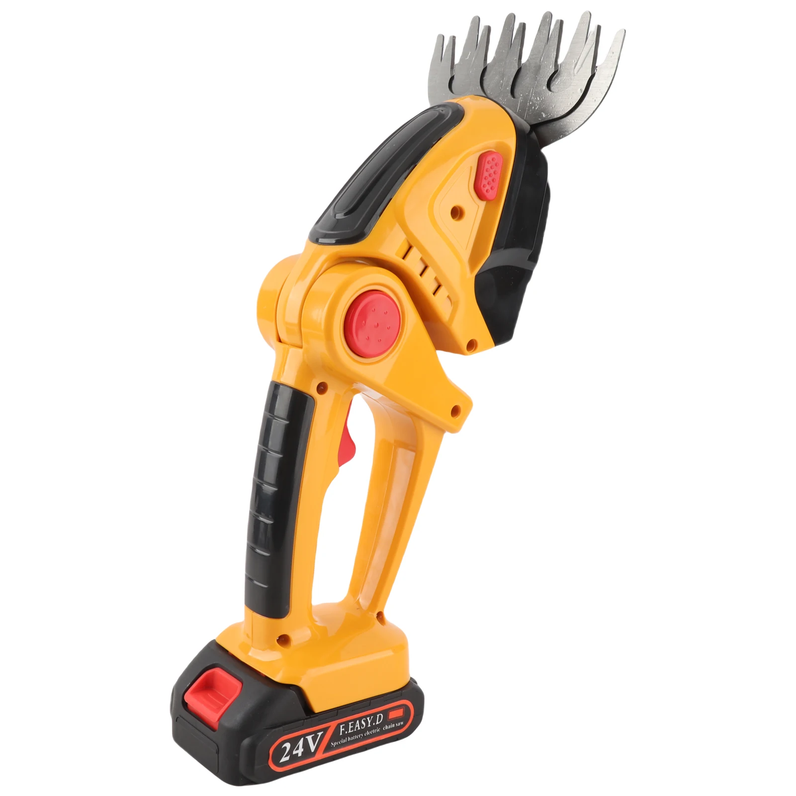 

Аккумуляторный триммер для живой изгороди, электрические ножницы для травы, 24 В, ручной нож для живой изгороди с перезаряжаемыми батареями - для садового газона