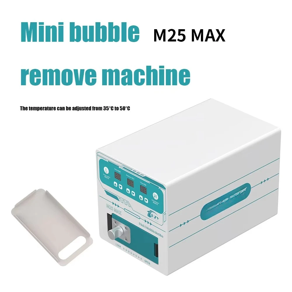 HZY M25Max Bubble Remover Machine Phone LCD Screen Defoaming Tool for Max 7 Inches Screen for Mobile Phones Repair