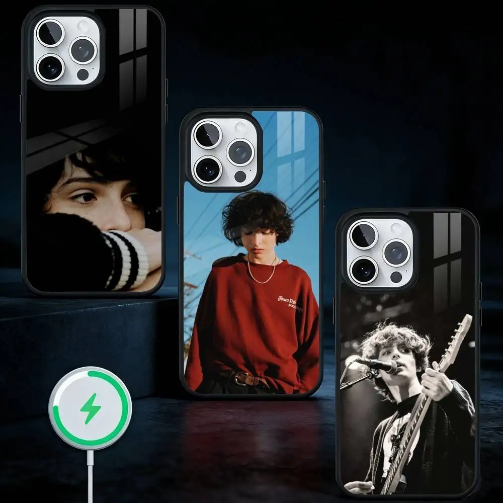 

Finn W-Wolfhard Phone Case For iPhone17,16,15,14,13 Plus,Pro Max Magnetic For Magsafe Wireless Charging