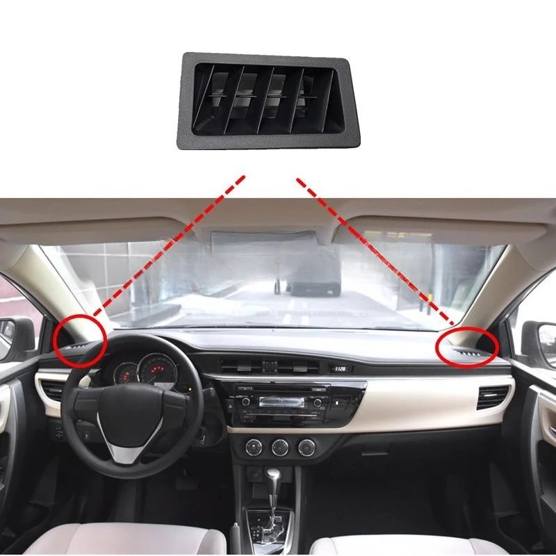 

1pcs For Toyota 2014-2018 Corolla Dashboard Front Windshield Defroster/Demister Vent Nozzle Cover
