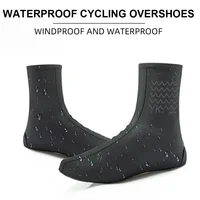 Ykywbike-cubiertas para zapatos de ciclismo, Protector reflectante a prueba de viento, para ciclismo de montaña y carretera, con bloqueo de calor, YAS308