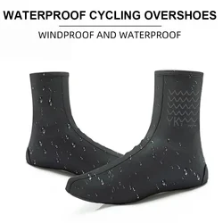 Ykywbike Cycling Shoes Covers YAS308 Waterproof Overshoes Bicycle Bike Reflective Windproof MTB Road Keep Warm Lock Protector