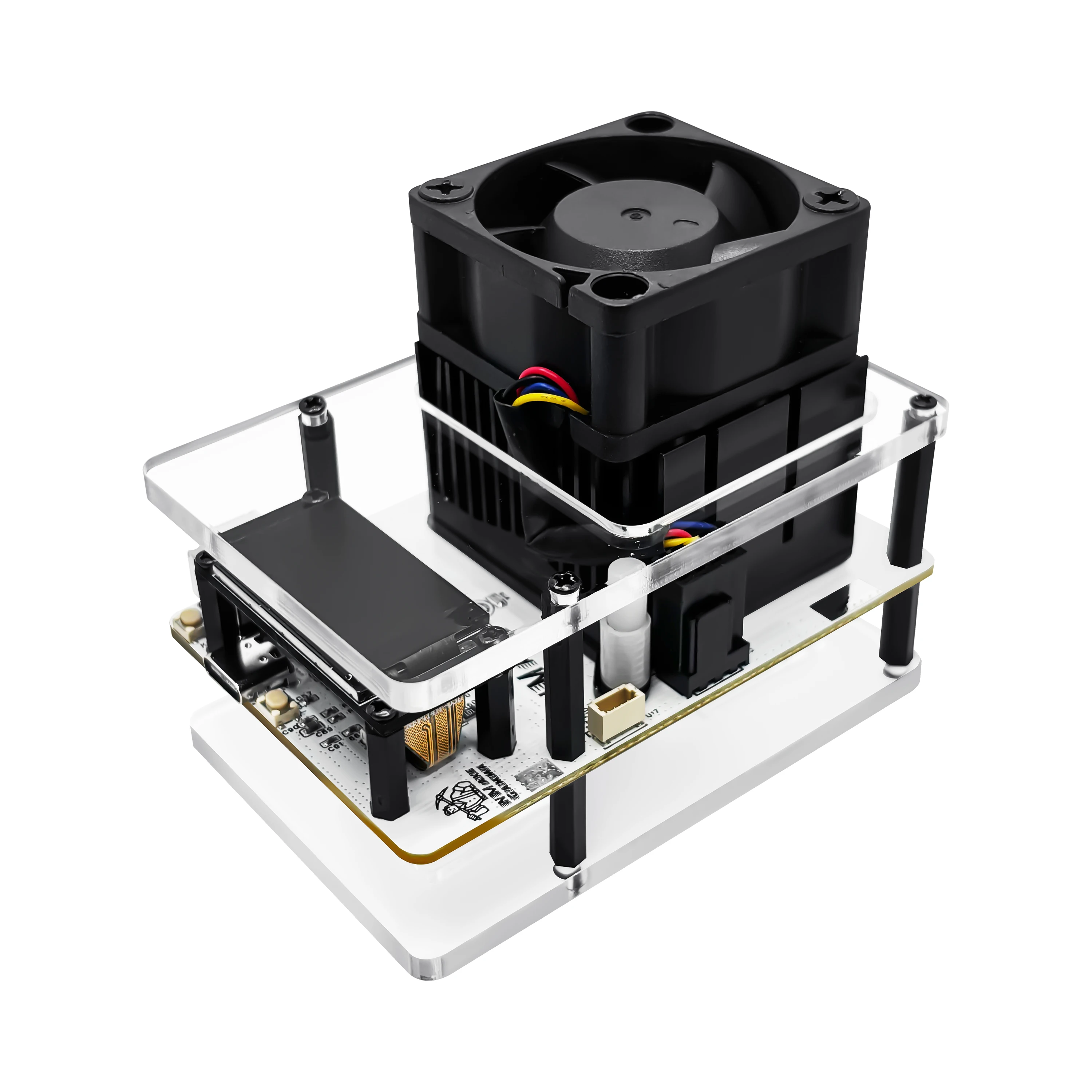 BTC Solo Lottery Miner para computador nerd 1.2TH/s Gamma ottimizado NMMiner BM1370 ASIC Open-source com suporte para placa USB-PD