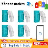 Sonoff Basicr4 Upgraded Basicr2 Mini Wifi Smart Switch automation module Esp32 Support Home Assistant Alexa Alice Ewelink App