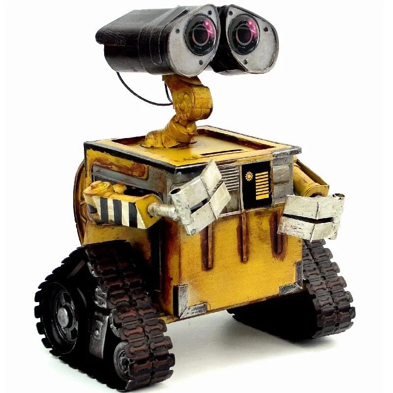 Robot retro wrought iron model decorative decoration tin creative handicrafts piggy bank gift - view 5