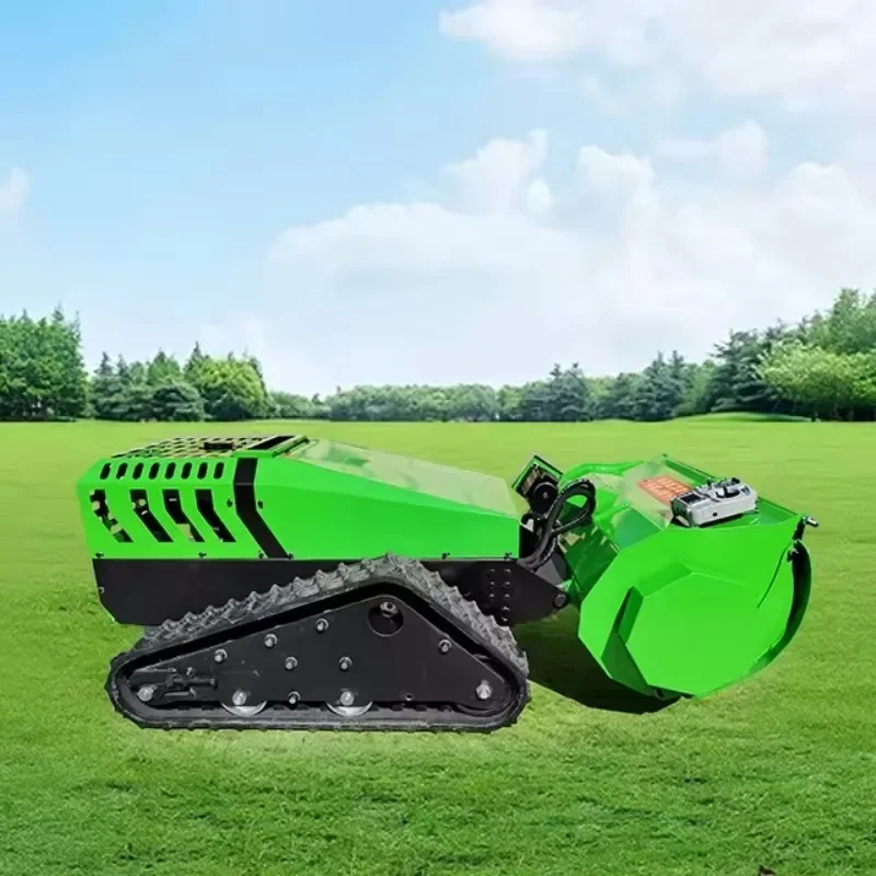 electric remote control lawn mower Ningde era battery orchard photovoltaic dam weeder mountain land reclamation