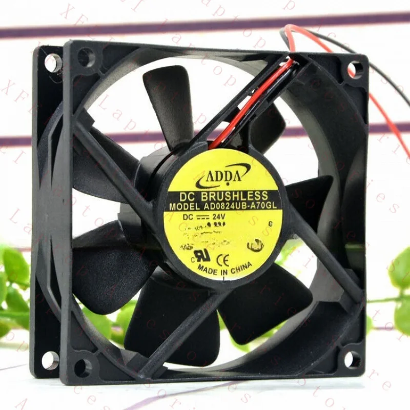 

C for Xie xiAdda AD0824UB-A70GL 8025 24V 0.29A 8CM Converter Cooling Fan # A6–13
