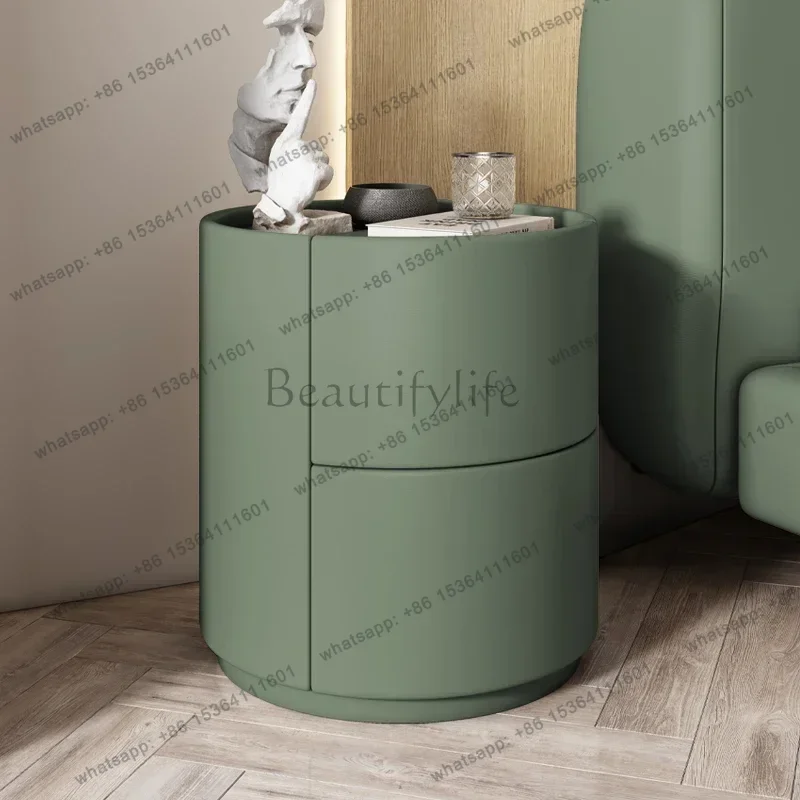 

Night Table Trendy Circular Cute Cheap Bedside TableLuxury Italian Aesthetic Mesitas De Noche Home Furniture