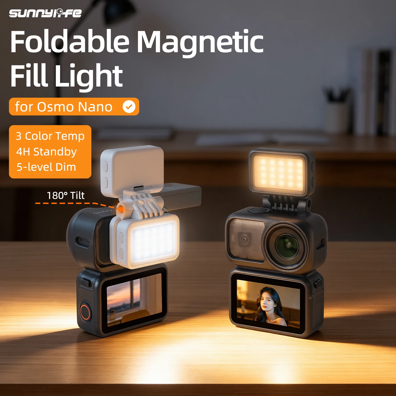 luz-de-preenchimento-magnetica-sunnylife-para-dji-osmo-nano-dobravel-ajustavel-com-tres-cores-luz-suave-para-acessorios-de-fotografia