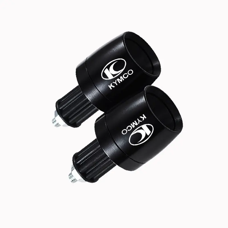 1 Pair Universal Motorcycle For KYMCO AK550 XCITING 250 300 350 400 400S 500 DownTown 125 300i Handle Bar Ends Grips CNC view 3
