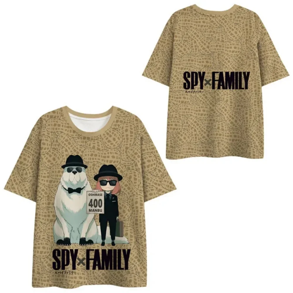 Spy X Family Anya Forger Uniform T-Shirt - Anime Cosplay Tee with School Uniform Print, Ideal for Anime Fans & Casual Streetwear view 4
