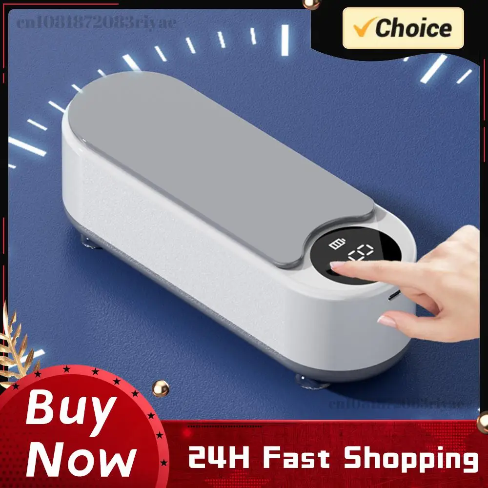 

Ultrasonic Makeup Brush Cleaner Portable Glasses Cleaner Retainer Cleaner Machine USB Rechargeable for Retainer Eyeglass Watches
