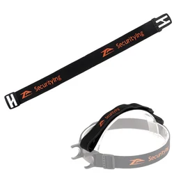 SecurityIng Elastic Headlight Strap for 22mm -26mm Torch Headlight Holder, Nylon 400mm Head Fastening Strap