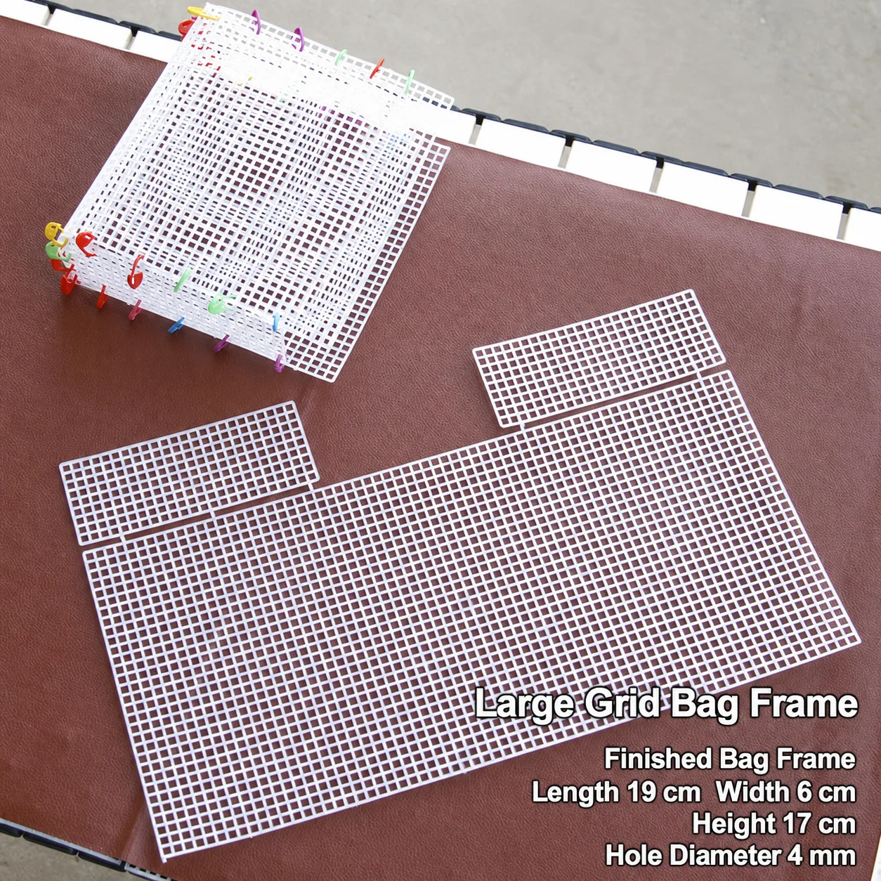 Plastic Pre-Cut Mesh Sheets for DIY Crafts