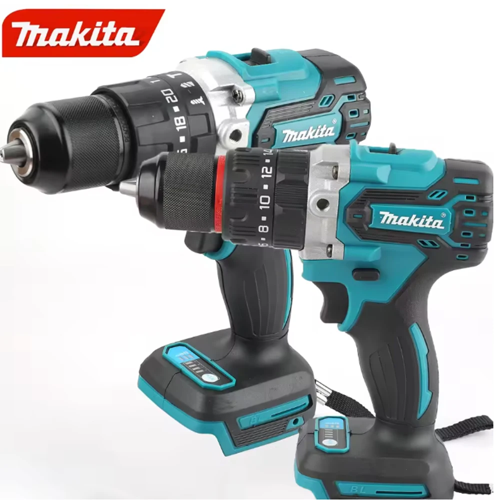 

18V Makita Original DDF487 Cordless Driver Drill Brushless Electric Impact Screwdriver Rechargeable Power Tool 18V