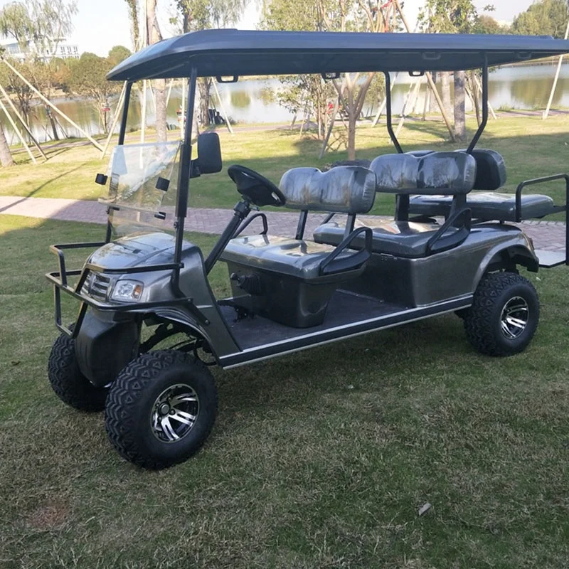 Factory Wholesale New Energy Vehicle Parts Accessories Golf Bag Cart 60V 72V Electric Car Adult Golf Cart Chassis view 4