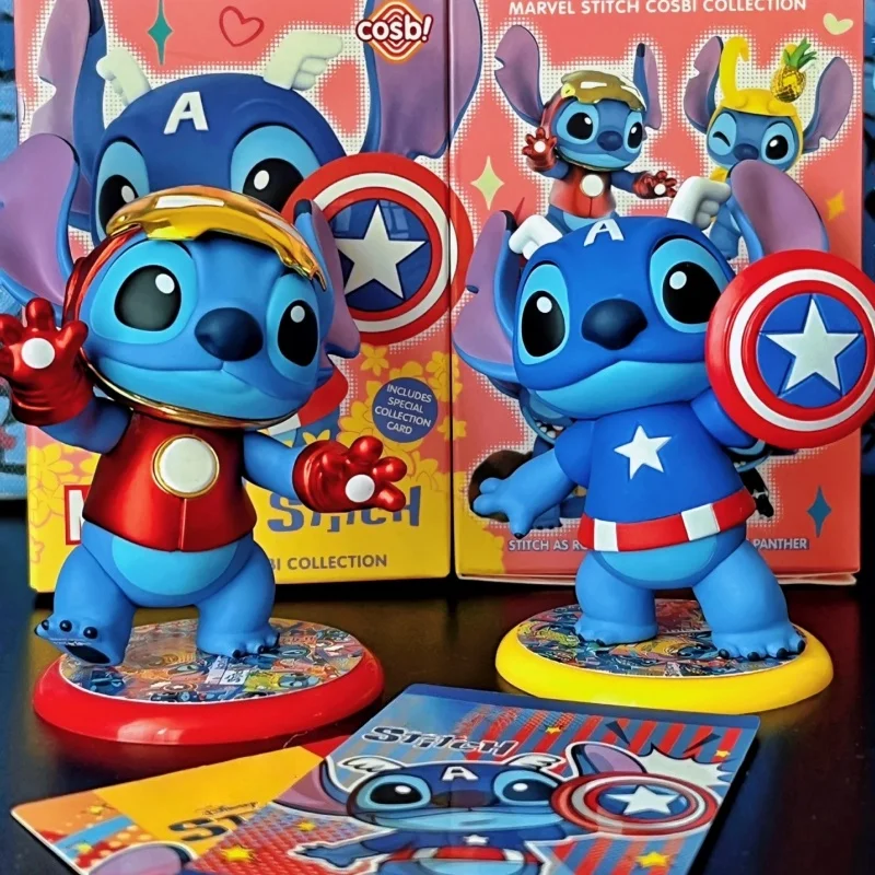 

Новые HotToys Cosbi, оригинальный стежок в виде Мстителей, Железный человек, Тор Локи, слепая коробка, аниме-фигурка, украшение для рабочего стола, игрушки, подарок на день рождения