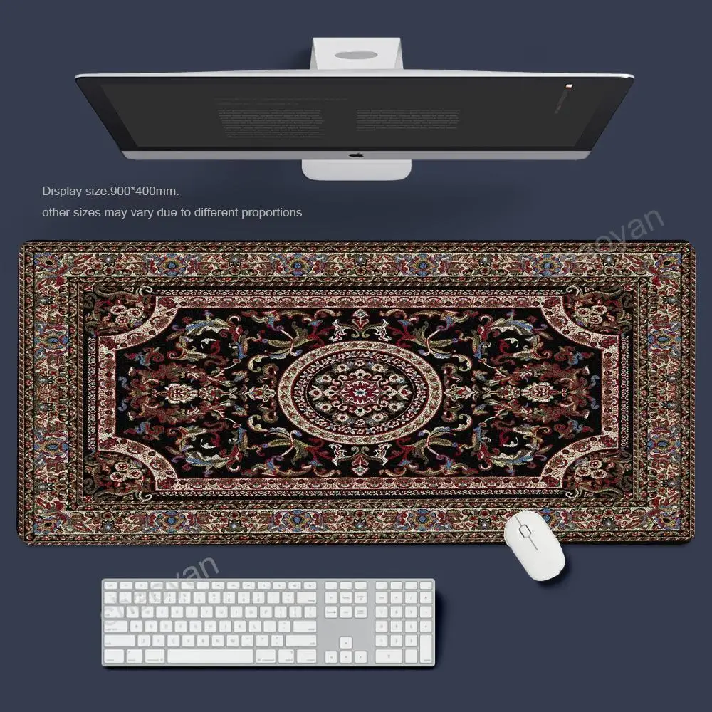 

Persian carpet mousepad Mouse Pad Gamer Office Accessories Pc Cabinet Games Desk Mat Computer Desks Keyboard Gaming Mats rug