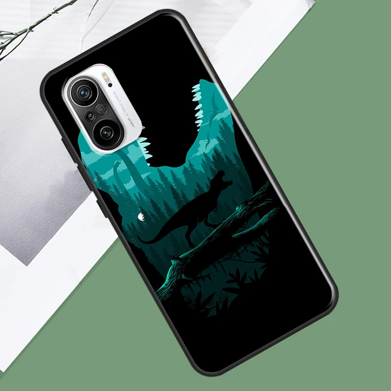 حافظة تي ريكس ديناصور تيرانوصور لهاتف شاومي 13 14 15 Ultra 13T 14T 15T Pro 17 Pro Max POCO F7 F5 F6 X5 X6 X7 Pro #5