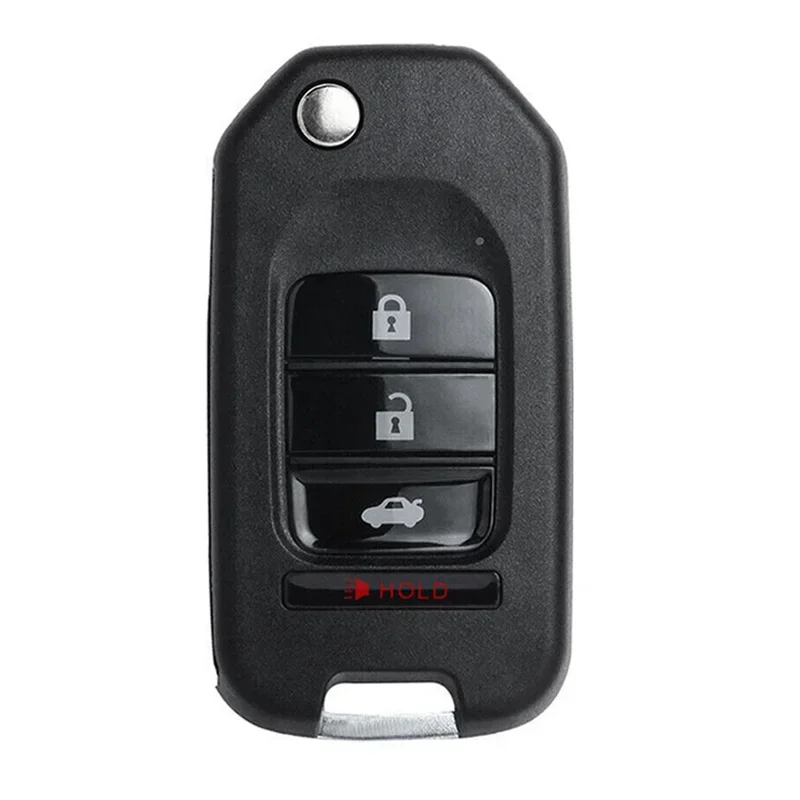 

5 pieces Xhorse XKHO01EN Universal Remote Key Car Key Fob Flip 3+1 Button For Honda Type For VVDI Key Tool 5pcs
